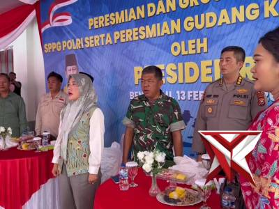 Zoom Bersama Presiden, Polresta Bengkulu Dukung Program Gizi dan Ketahanan Pangan Nasional