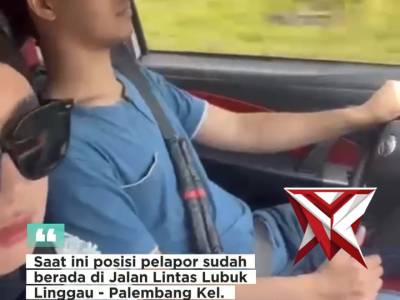 Pemudik Asal Jambi Tersesat di Muba, Polisi Gerak Cepat Berikan Bantuan Arah