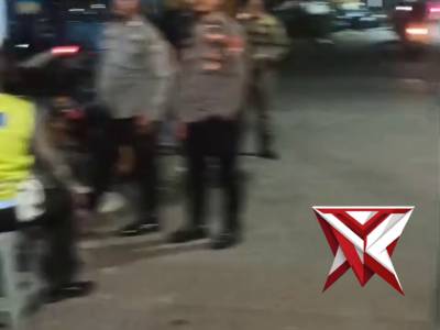 Tiga Pilar Simokerto Laksanakan Patroli pada Malam Lebaran