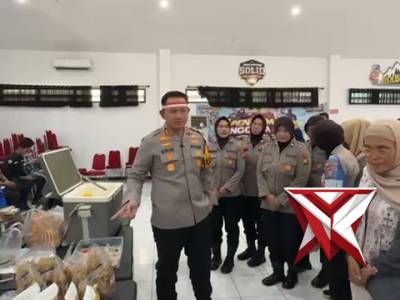 Gerakan Pangan Murah Polres Magetan