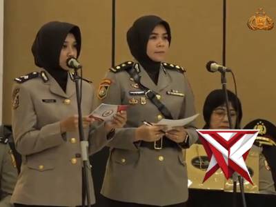 Upacara Yudisium serta Pengukuhan Anggota ISIK dan ISPPI Mahasiswa STIK Lemdiklat Polri