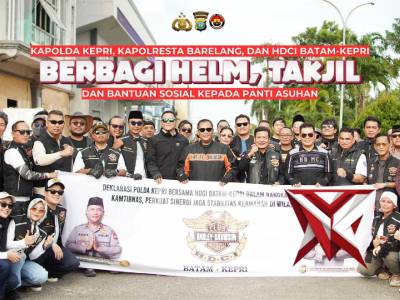 Sinergi Tanpa Batas: Polda Kepri, Polresta Barelang, dan HDCI Tebar Kebaikan di Bulan Ramadan.