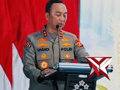 Kapolri Pimpin Tanam Raya Jagung Kuartal I 2026 di Ogan Ilir