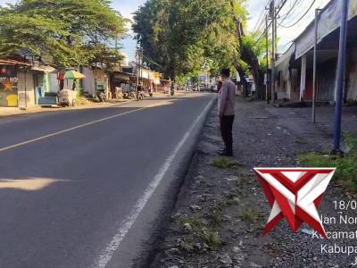 Pos Pagi Penertiban Kendaraan Truck