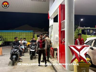 Patroli Kryd Polres Bolmong Utara