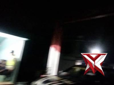 Patroli poskamling polsek ngariboyo