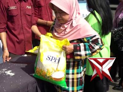 Gerakan Pangan Murah Polri dan Bulog