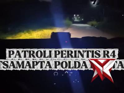 patroli dialogis pada Malam hari di wilayah hukum Polda Kaltara