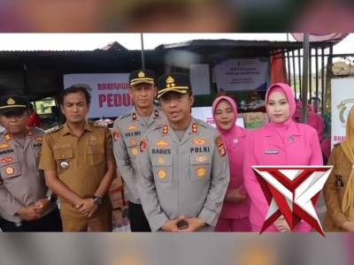 Wujud kepedulian nyata ditunjukkan melalui sinergi antara Polres Ogan Ilir, Bhayangkari, dan Baznas