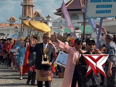 kapolres fkpd kompak ikut monitoting pelaksanaan midang