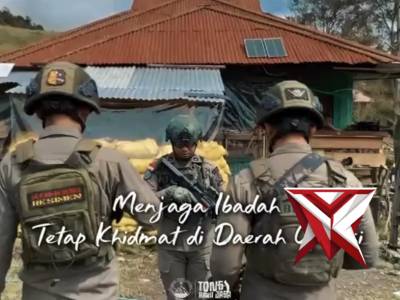 Menjaga Ibadah Tetap Khidmat di Daerah Operasi