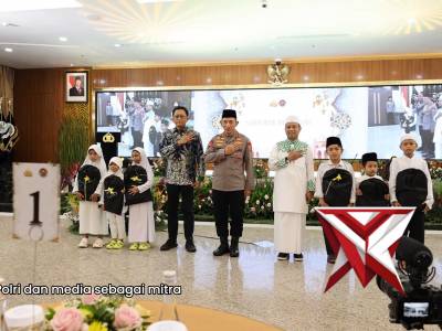 Kapolri Jenderal Polisi Drs. Listyo Sigit Prabowo, M.Si., menggelar buka puasa bersama