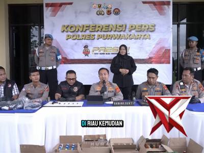 Puluhan Kasus Berhasil Diungkap Polres Purwakarta!