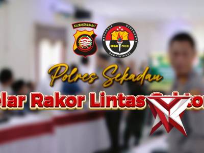 Matangkan Pengamanan Idul Fitri 1447 H, Polres Sekadau Gelar Rakor Lintas Sektoral