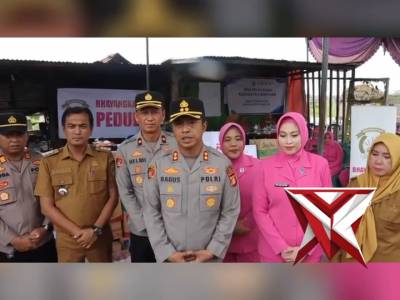 WUJUD KEPEDULIAN NYATA, SINERGI ANTARA POLRES OGAN ILIR, BHAYANGKARI DAN BAZNAS DALAM MENYALURKAN BA