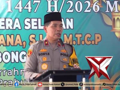 Safari Ramadhan, Wakapolda Sumsel Pererat Silaturahmi dan Salurkan Bansos di Kota Prabumulih

PRABUM