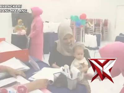 melaksanakan kegiatan rutin bulanan Posyandu Kemala