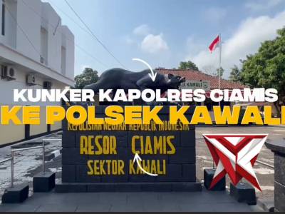 KUNJUNGAN KERJA KAPOLRES CIAMIS AKBP H. HIDAYATULLAH, S.H.,S.IK KE POLSEK KAWALI - PoliceTube