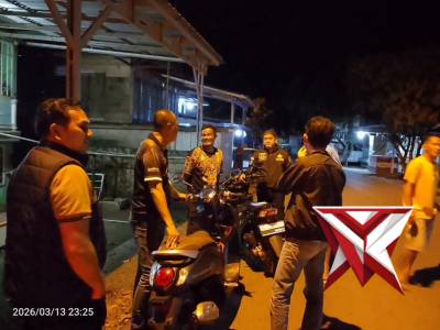Polsek Pampangan patroli antisipasi tawuran