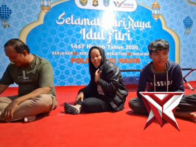 Testimoni Pemudik dari Jambi tujuan Lampung yang beristirahat di Pam Penanganan Lempuing Polres OKI