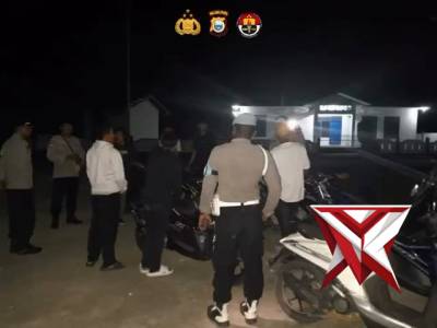 Razia minuman keras polres halmahera timur