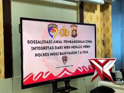 Kapolres Muba AKBP Ruri Prastowo Buka Sosialisasi WBBM