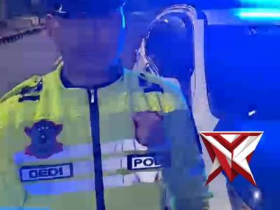 Patroli subuh antisipasi kegiatan balab liar dikawasan perkantoran pemkab mura