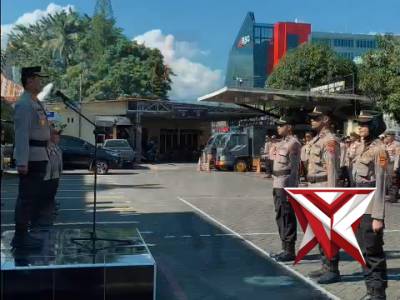 Kapolresta Manado  resmi meluncurkan nomenklatur jabatan Kanit SPKT menjadi Perwira Samapta