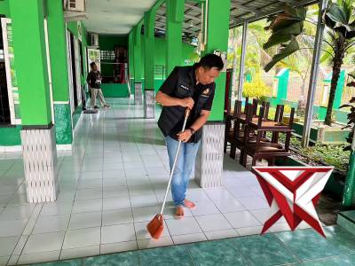 Polsek Rawas Ilir Melaksanakan Kegiatan Program Belida di Masjid Al Muhajirin PT. Lonsum Bukit Hijau