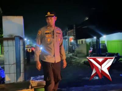 Patroli Jelang Saur Antisipasi 4C Polsek Bantaran