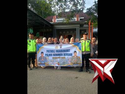 Patroli Ngabuburit Polsek Kuwarasan