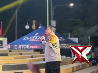 Kapolres basel bersama forkopimda melaksanakan doa bersama dan penggalangan dana