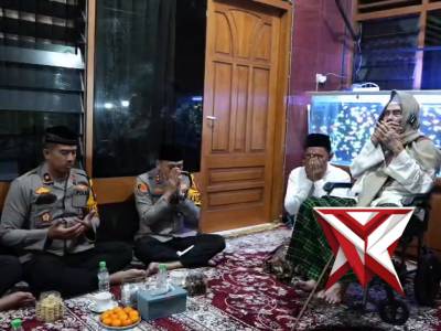 Kapolres Kediri Kota AKBP Anggi Saputra Ibrahim, S.H., S.I.K., M.H. melaksanakan kunjungan ke Toga