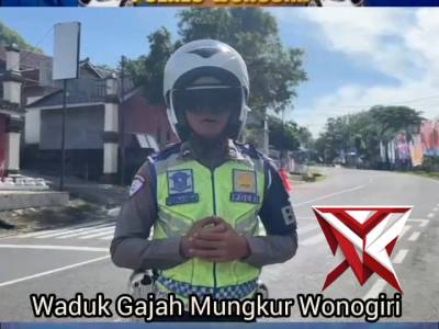 Live report polres wonogiri