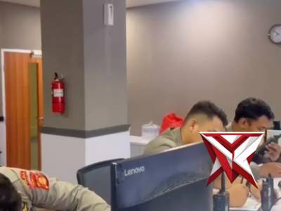 Respon Cepat Call center 110 Polda Sumsel Menindaklanjuti Laporan Masyarakat Ttg adanya Musibah Keba