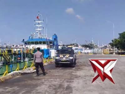 Giat Patroli Harkamtibmas di Wilayah Pelabuhan Gresik