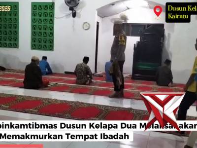 Giat Memakmurkan Tempat Ibadah