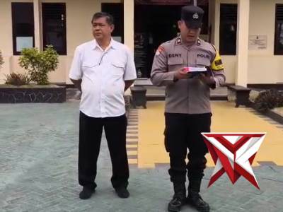 Apel pagi dan pembacaaan KUHP pasal 12 dan 13