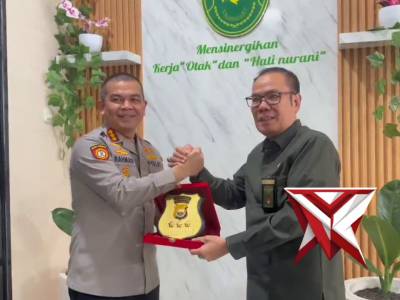 Kapolresta Bengkulu Kunjungi Pengadilan Negeri, Pererat Silaturahmi Antar Lembaga