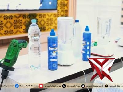 RK - Kapolda Sumsel Pimpin Pemusnahan Barang Bukti, Tegaskan Komitmen Berantas Penyalahgunaan