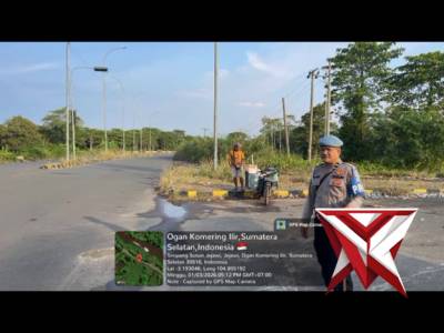 Anggota Samapta Polsek Jejawi Laksanakan Patroli Subuh