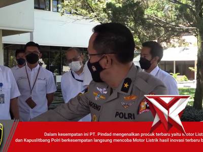 KUNJUNGAN KAPUSLITBANG POLRI KE PT. PINDAD