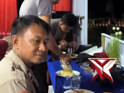 Kebersamaan anggota pos PAM