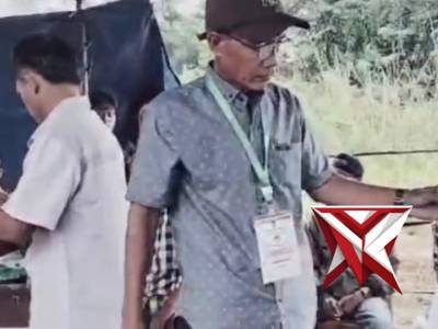 *Kapolsek BTS Ulu Amankan Pemilihan Ketua RT 18 Bangun Jaya*