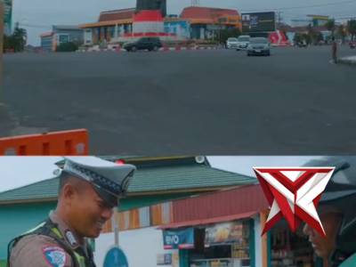 Ramadhan Hari ke-14, Satlantas Polresta Bengkulu Tebar Kepedulian dan Keselamatan Berlalu Lintas