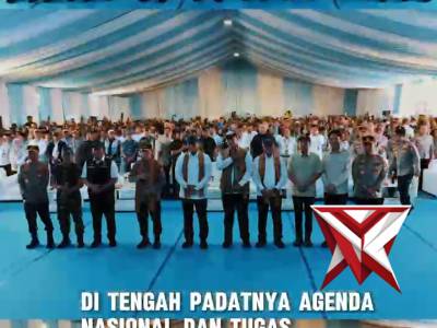 Kapolri Pimpin Tanam Raya Jagung Kuartal I 2026 di Ogan Ilir