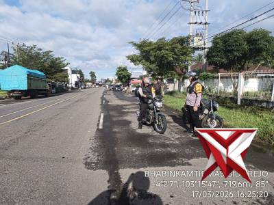 Giat Piket Fungsi Polsek Pas patroli KRYD