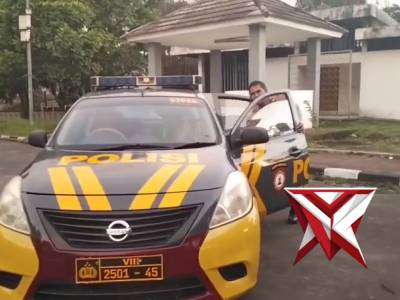 Quick Respon Polsek Baros Antar Lansia Ke keluarga