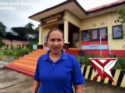 Bantuan Sumur Bor Air Bersih dari Kapolda NTT untuk Masyarakat di Polsek Boawae Polres Nagekeo.