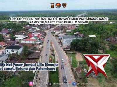 UPDATE TERKINI SITUASI JALAN LINTAS TIMUR PALEMBANG JAMBI - PoliceTube